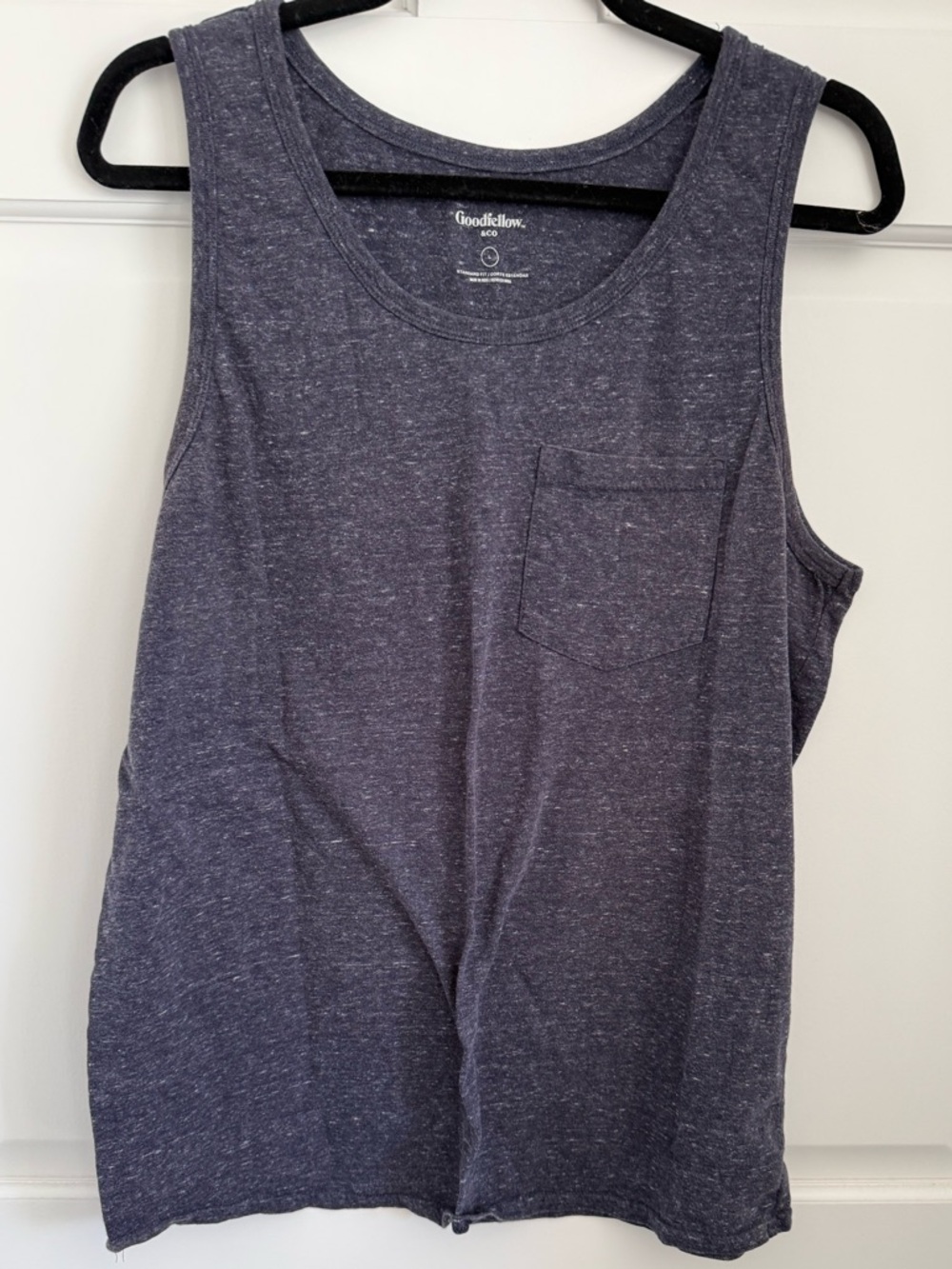 Heathered Black Goodfellow and Co tank top